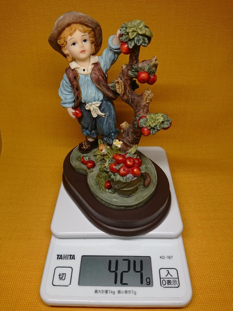人形　ヨーロッパ　彫像　オブジェ　置物　インテリア　工芸品　美術品　A2954