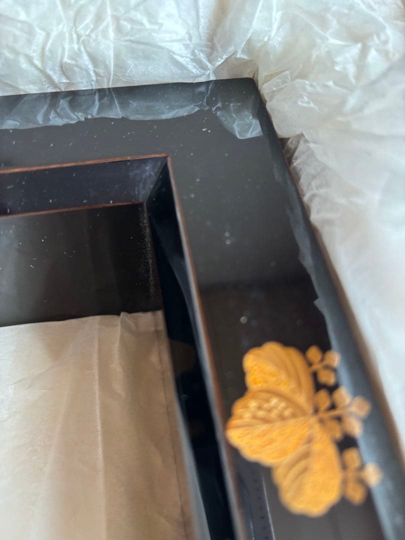 炉縁　茶道具 祐哲　高台寺蒔絵