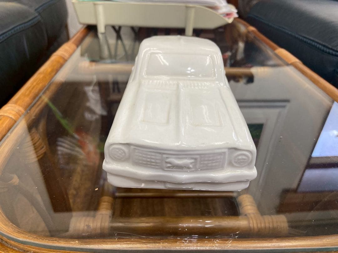 SELETTI 車の置物　陶器　イタリア製