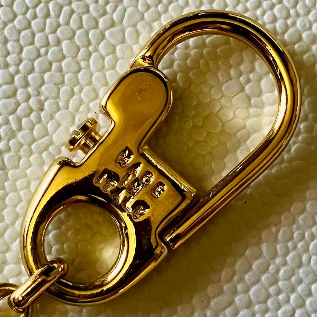 GUCCI インターロッキング ダブルG キーホルダー バッグチャーム 美品❣️