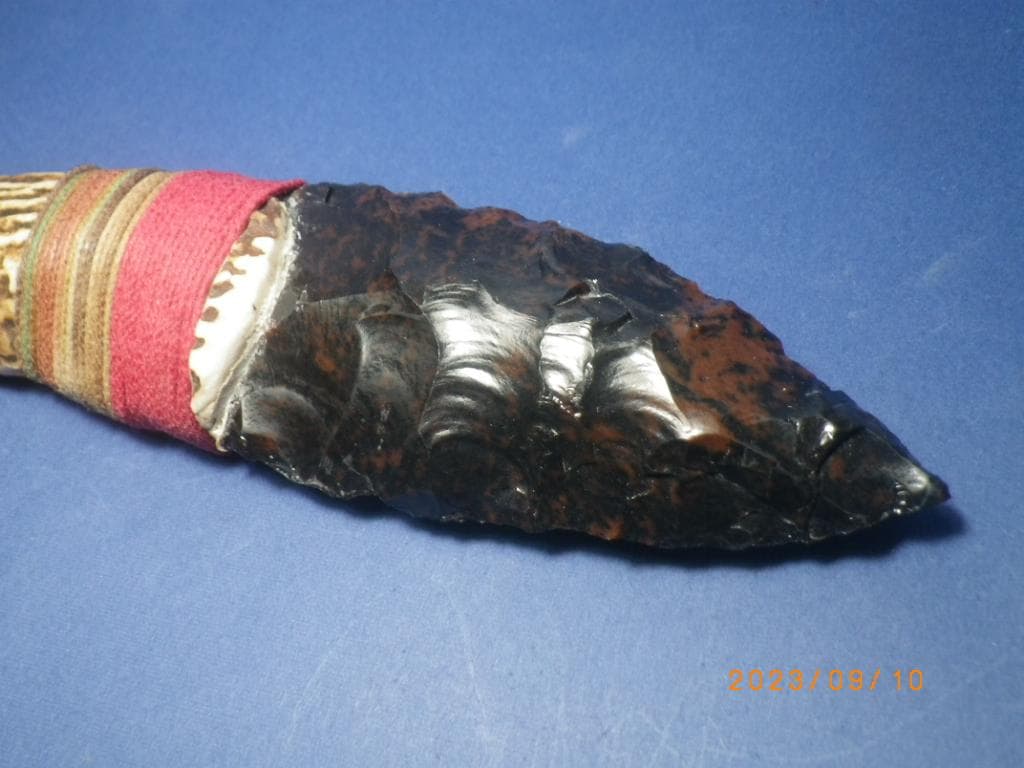 黒曜石/石器　シャーマンも欲しがる　230910-2