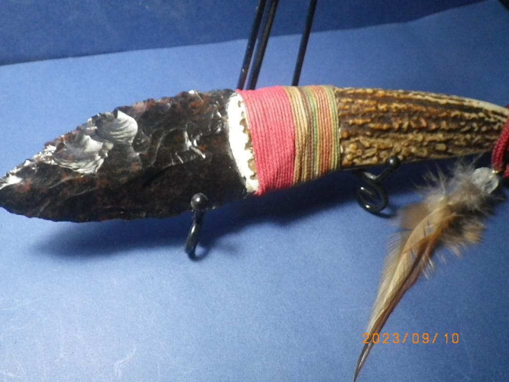 黒曜石/石器　シャーマンも欲しがる　230910-2