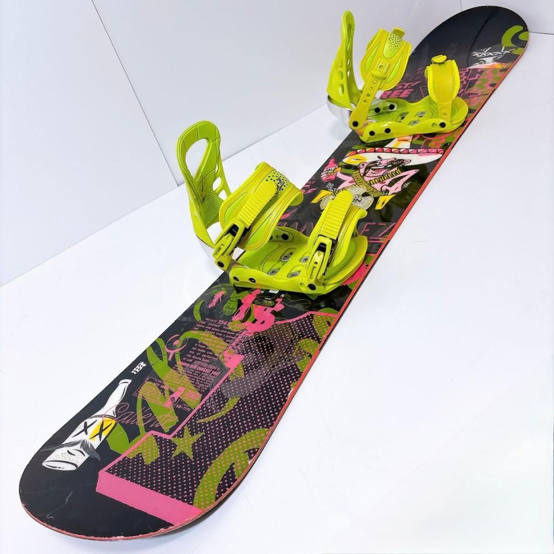 【初心者おすすめ 】 SALOMON サロモン　スノーボード セット 154cm