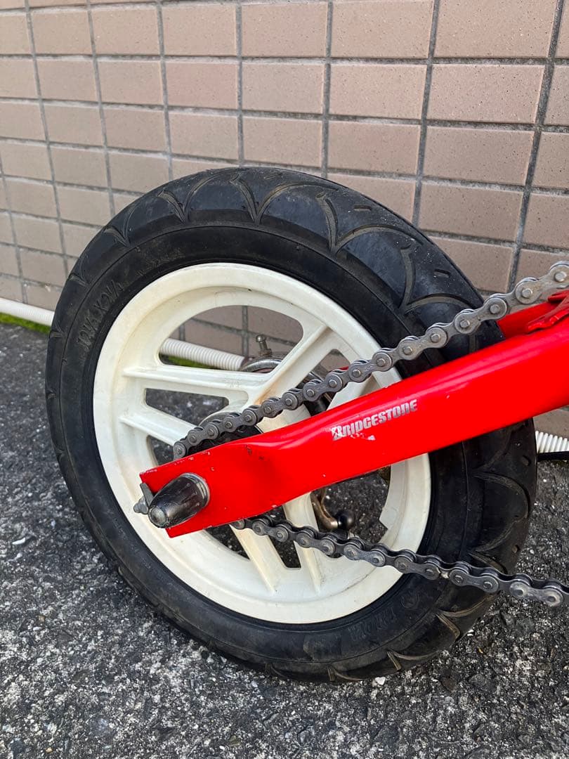 ブリヂストン　トランジットコンパクト　赤