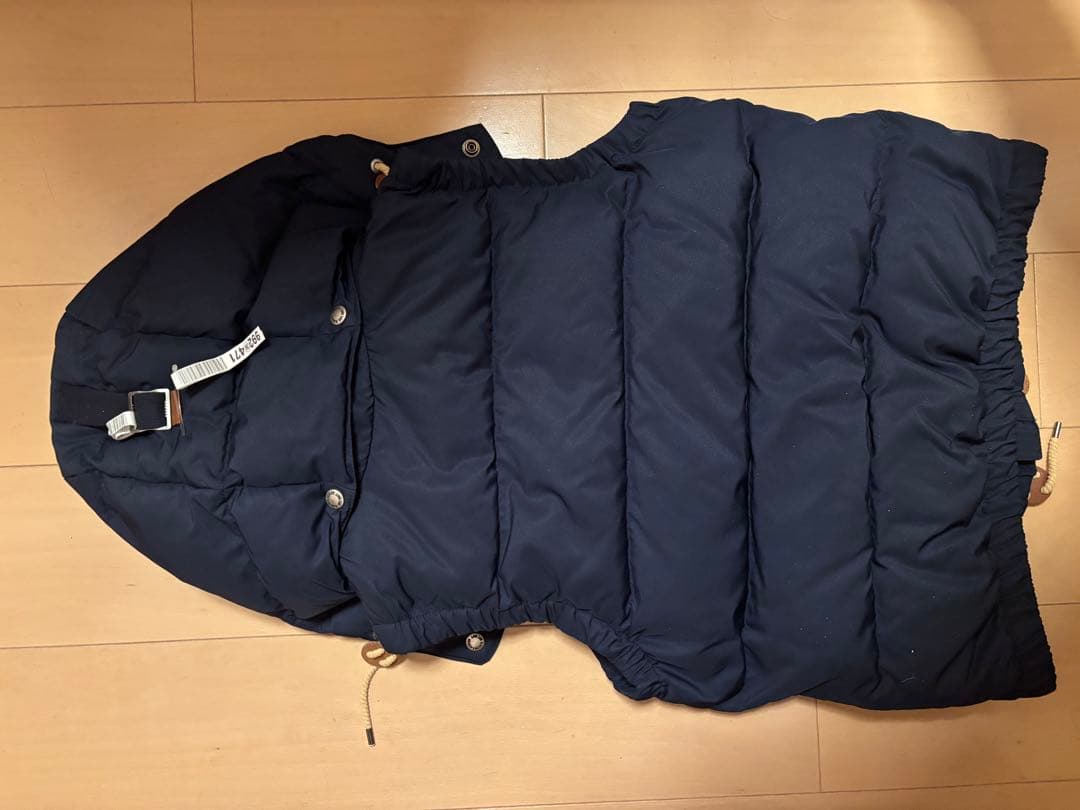 POLO RALPH LAUREN フード付きダウンベスト SP ネイビー