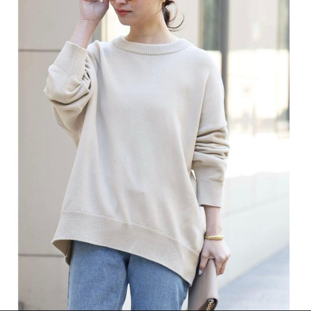 24SS✨ほぼ未使用✨Deuxieme Classe ベーシックニット 洗える