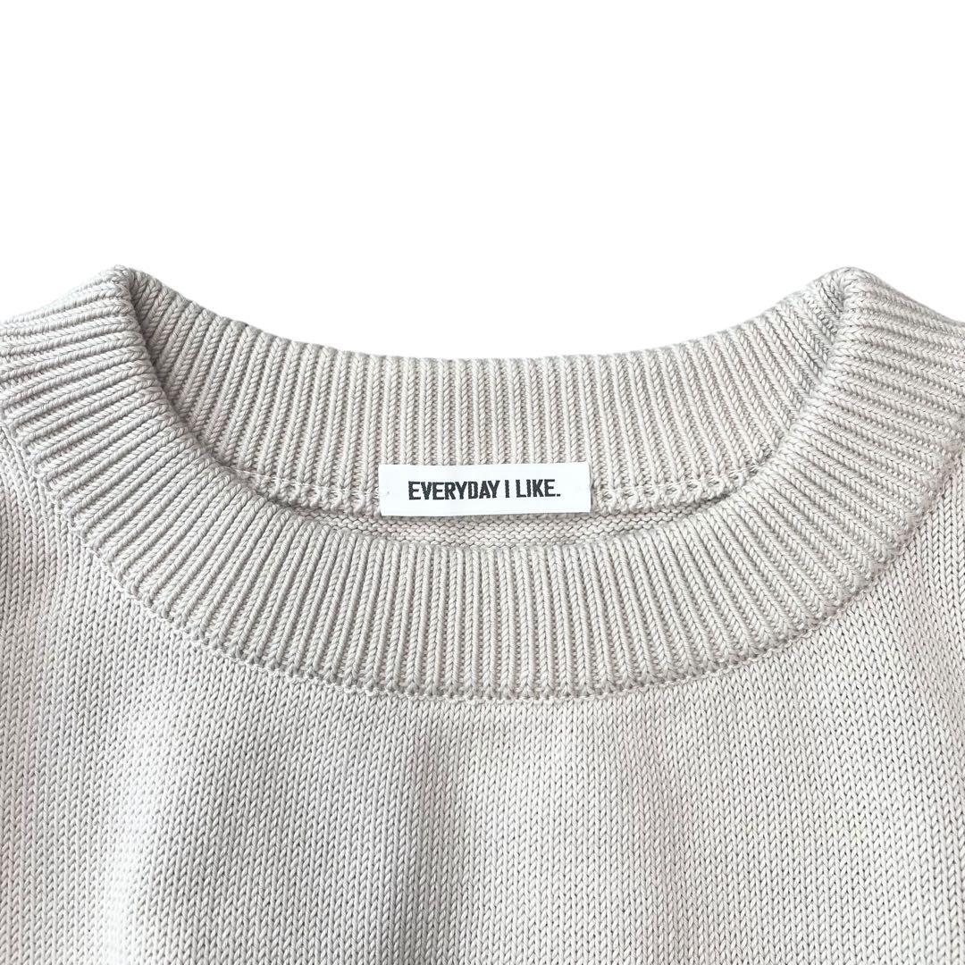 24SS✨ほぼ未使用✨Deuxieme Classe ベーシックニット 洗える