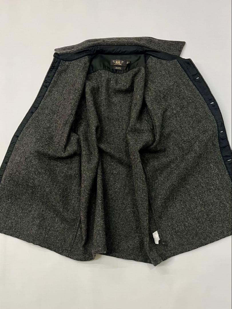 RRL ヘリンボーン ウールシャツ ジャケット　ダブルアールエル
