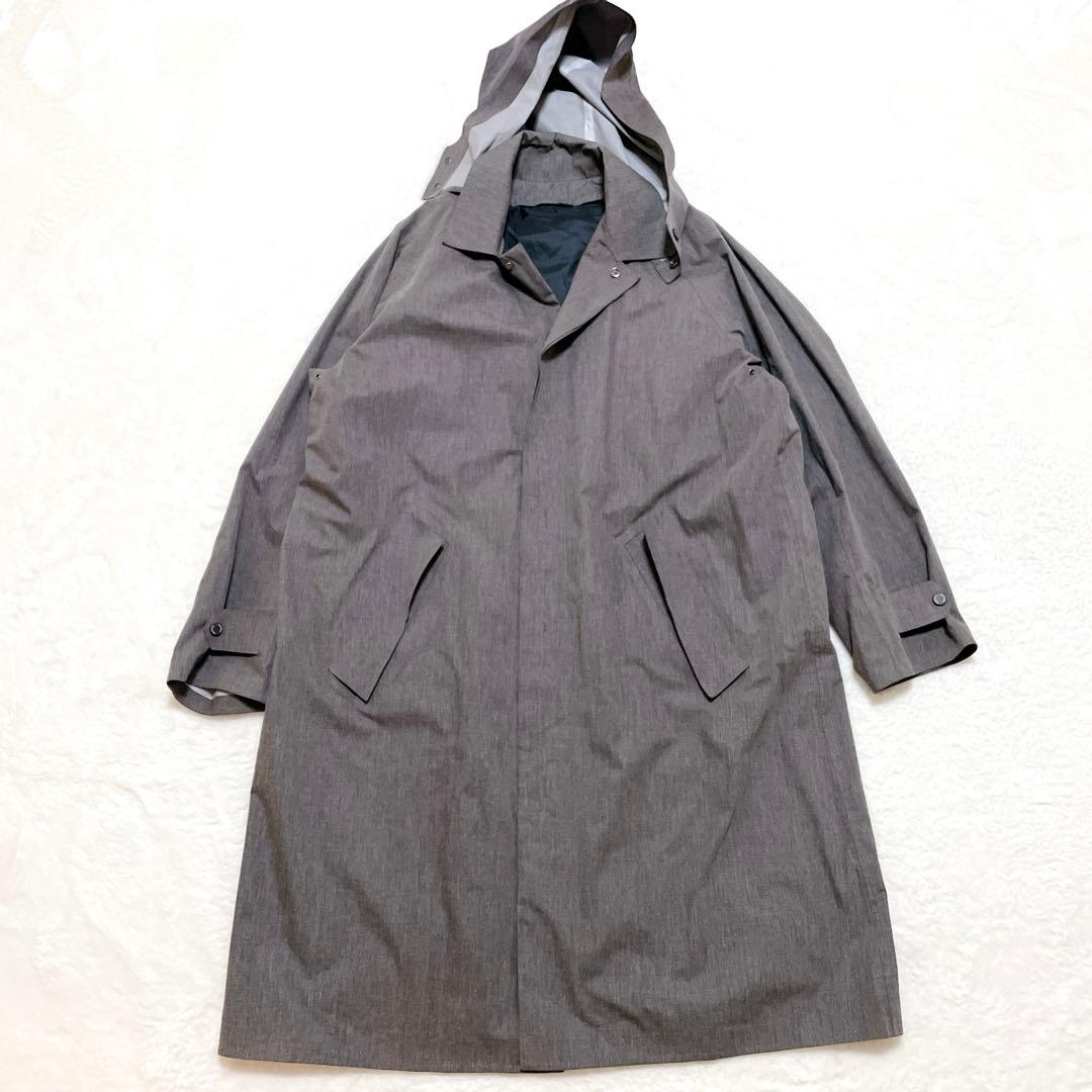DESCENTE PAUSE ダウンライナー　フード付きコート　2way