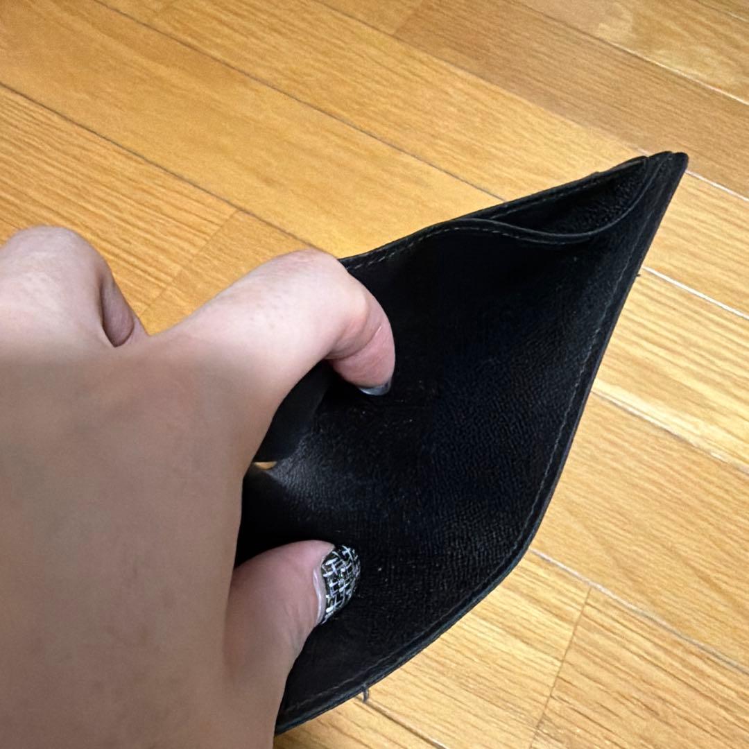 ルイヴィトン　二つ折り財布　ダミエ