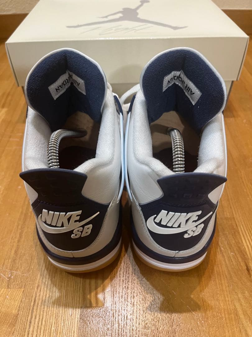 Air Jordan 4 /エアジョーダン4 26.5㎝ ホワイト/ネイビー