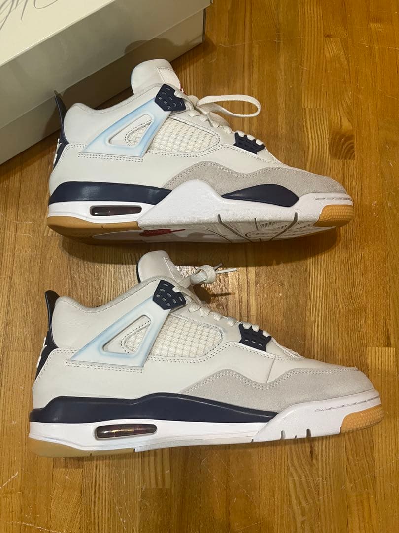 Air Jordan 4 /エアジョーダン4 26.5㎝ ホワイト/ネイビー