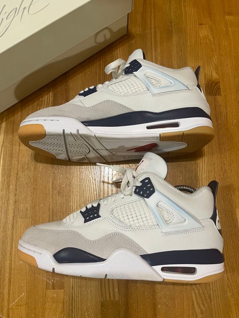 Air Jordan 4 /エアジョーダン4 26.5㎝ ホワイト/ネイビー