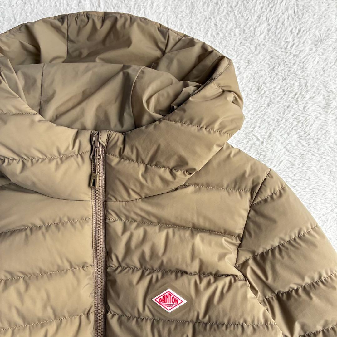 美品 ダントン Bshop ミドルダウンフードジャケット 近年モデル レディース