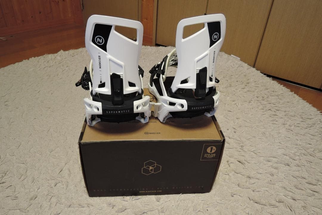 NIDECKER SUPERMATIC size:L ホワイト
