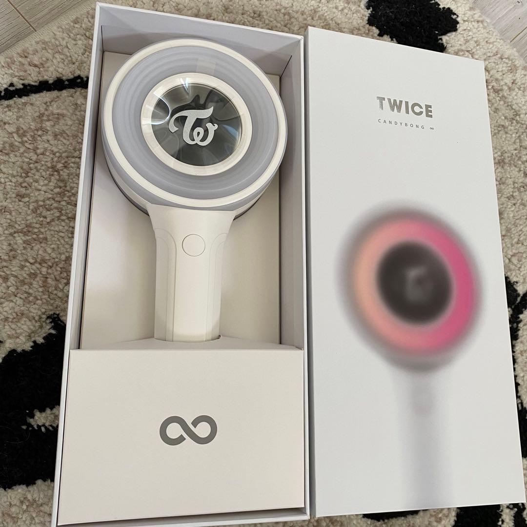 twice ペンライト　∞ トレカモモ