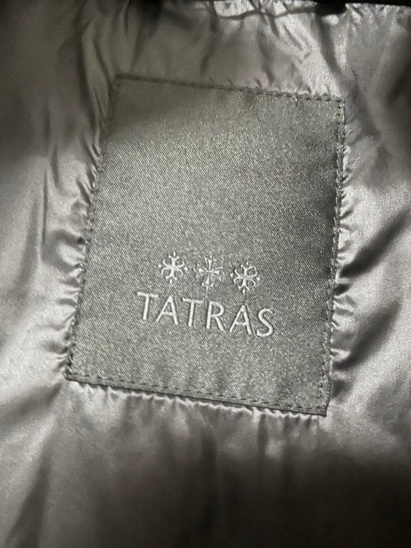 TATRAS LAVIANA ファー付きダウンコート　タグ、ハンガー、保存袋付き