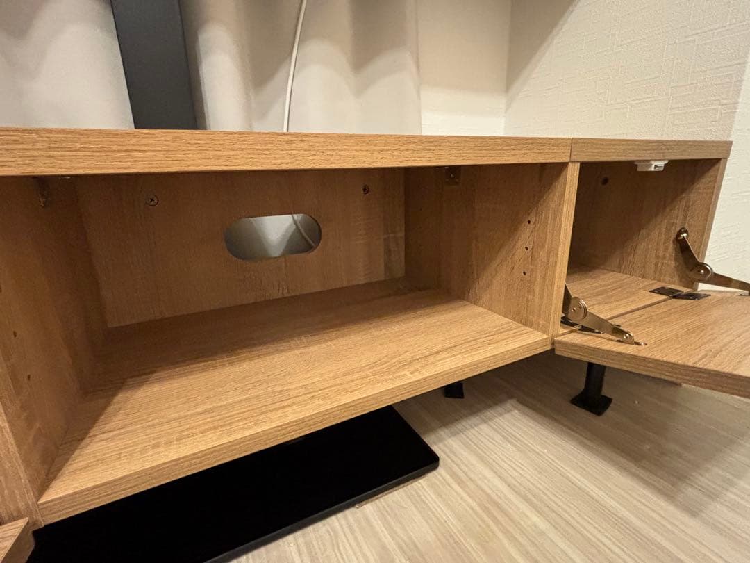 ★120センチ　テレビボード　テレビ台　収納　TVボード　ローボード