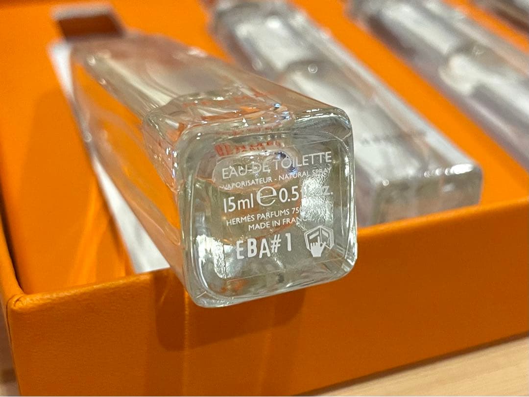HERMES 香水 セット　エルメス　ガーデン コフレ セット 4x15ml