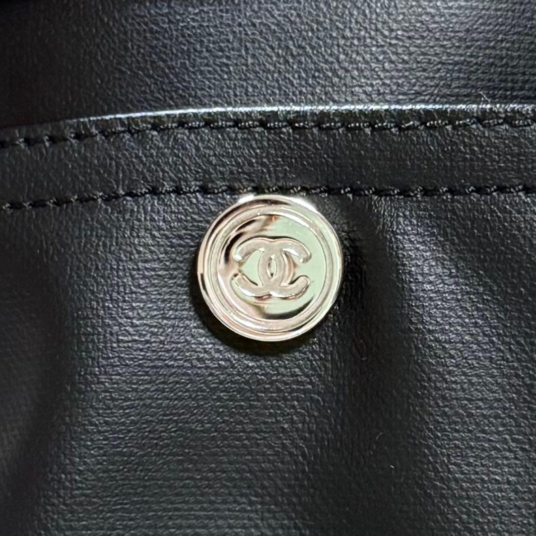 【正規品】CHANEL VINTAGE シャネル パリビアリッツ トート GM黒