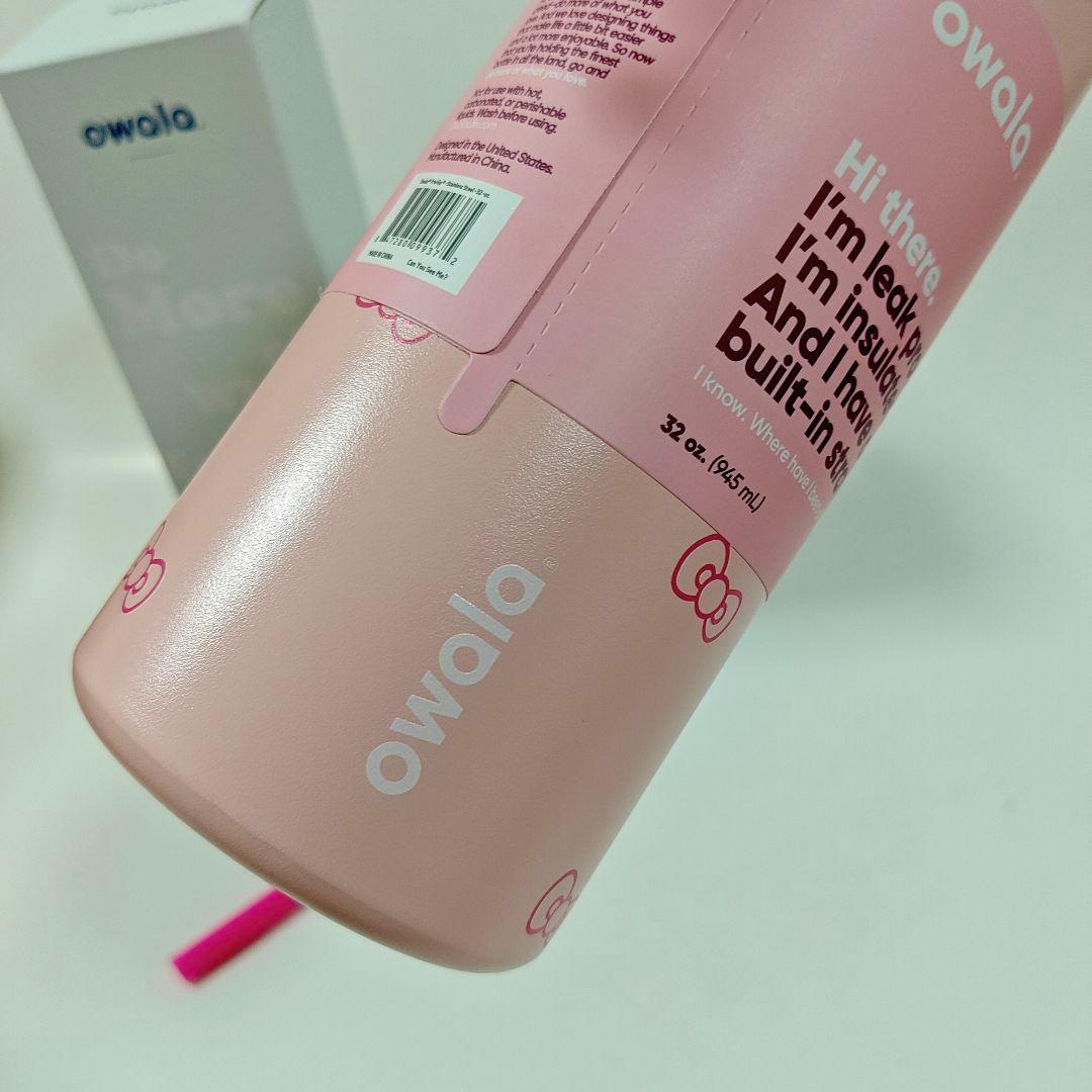 新品 Owala FreeSip Hello Kitty水筒 32ozサンリオ