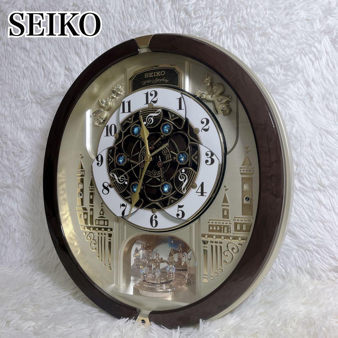 yamamotoSEIKO RE579B からくり時計 壁掛け時計