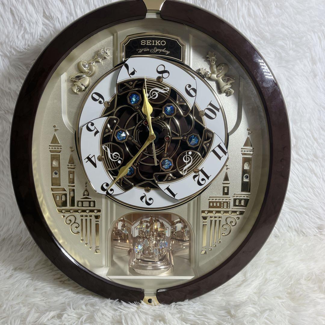 yamamotoSEIKO RE579B からくり時計 壁掛け時計