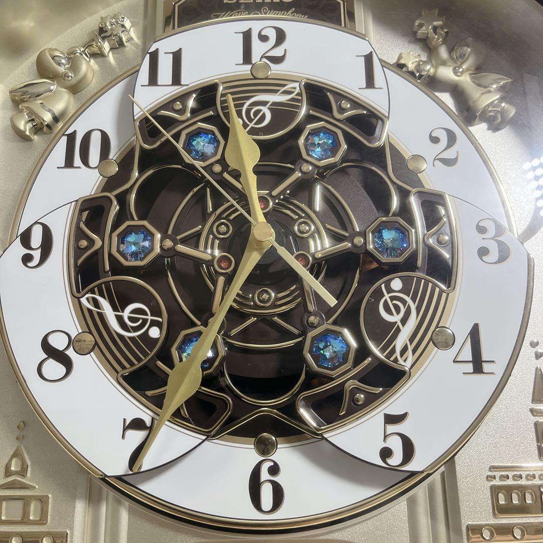 yamamotoSEIKO RE579B からくり時計 壁掛け時計
