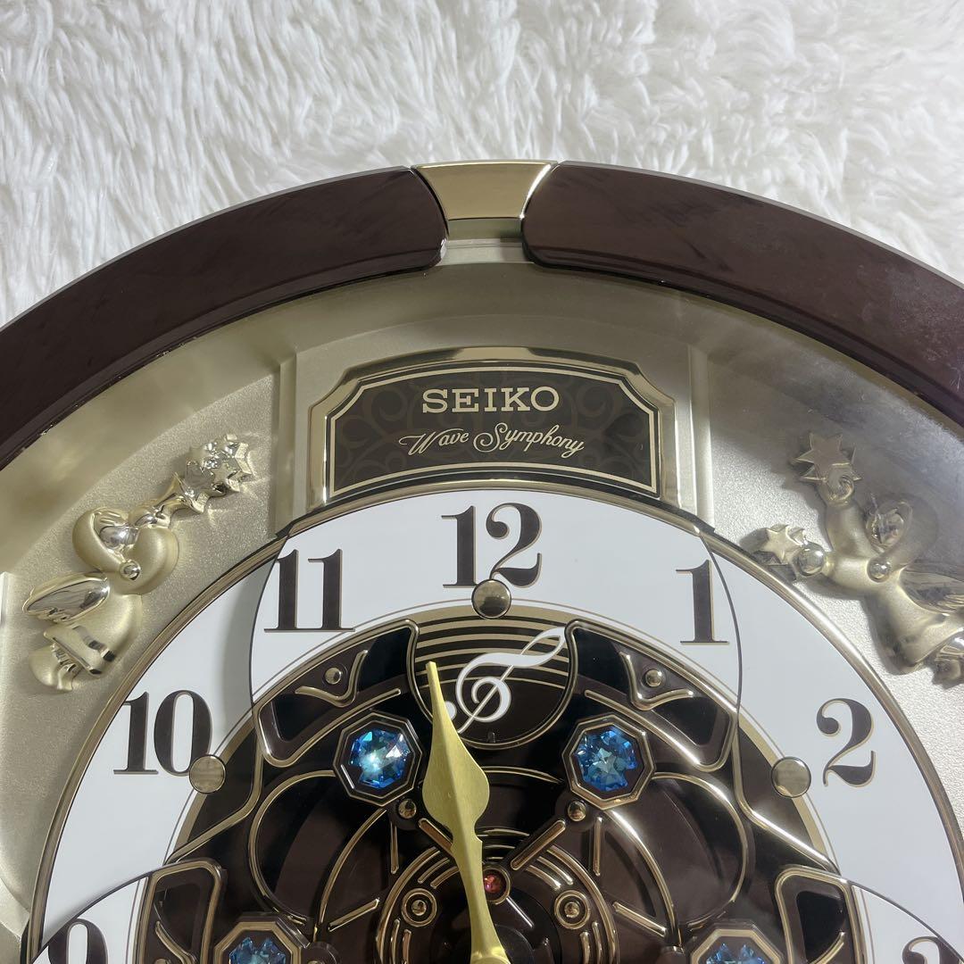 yamamotoSEIKO RE579B からくり時計 壁掛け時計