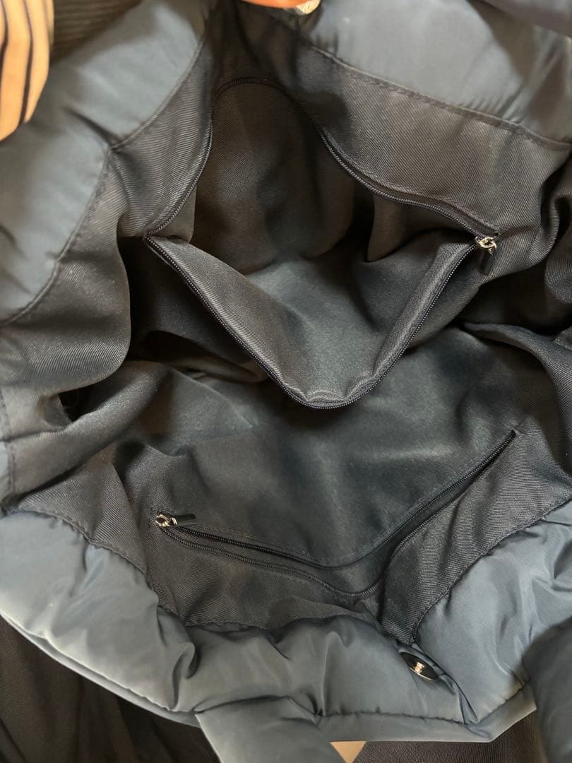 mamu_online MALTI PUFFER ネイビー マザーズバッグ