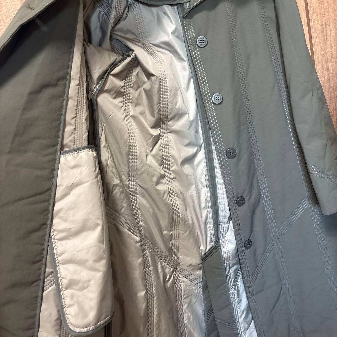 イッセイミヤケISSEY MIYAKE プリーツプリーズ ロングコート　サイズ4