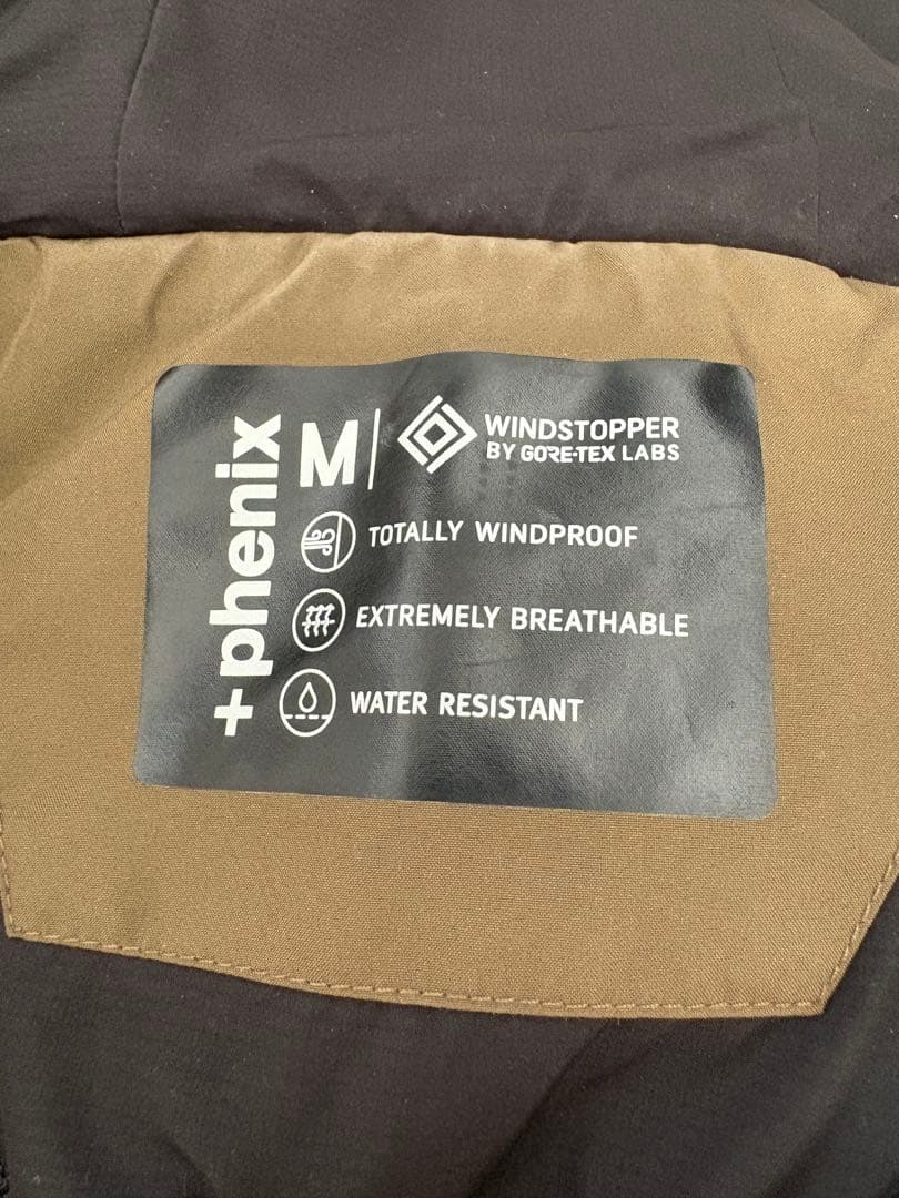 【www様】　オープニングアクト　フィッシングシェルジャケット　カーキブラウン