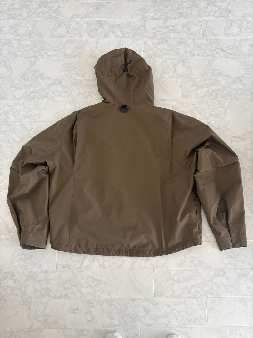 【www様】　オープニングアクト　フィッシングシェルジャケット　カーキブラウン