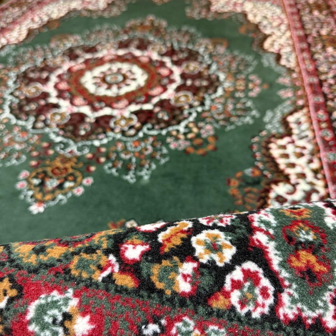 【美品】絨毯 シーラズ ベルギー製 160cm 230cm ラグ カーペット