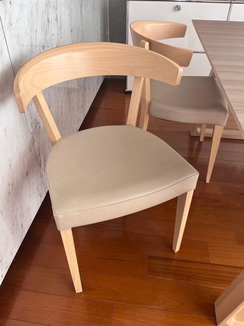 ⑤カリモク【チェア*1脚】(ダイニングテーブルとチェア4脚組のセット販売)