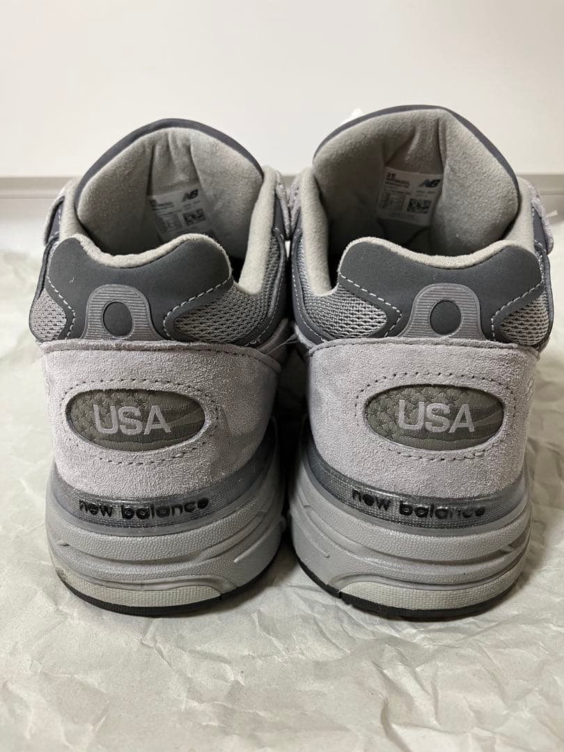 New Balance 993 グレー スニーカー