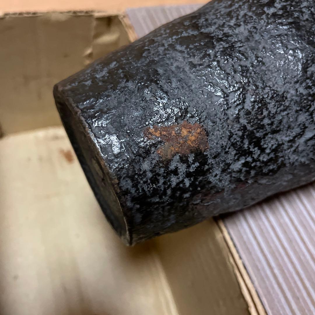 高島屋　南部鉄器花瓶と猿フック2個セット