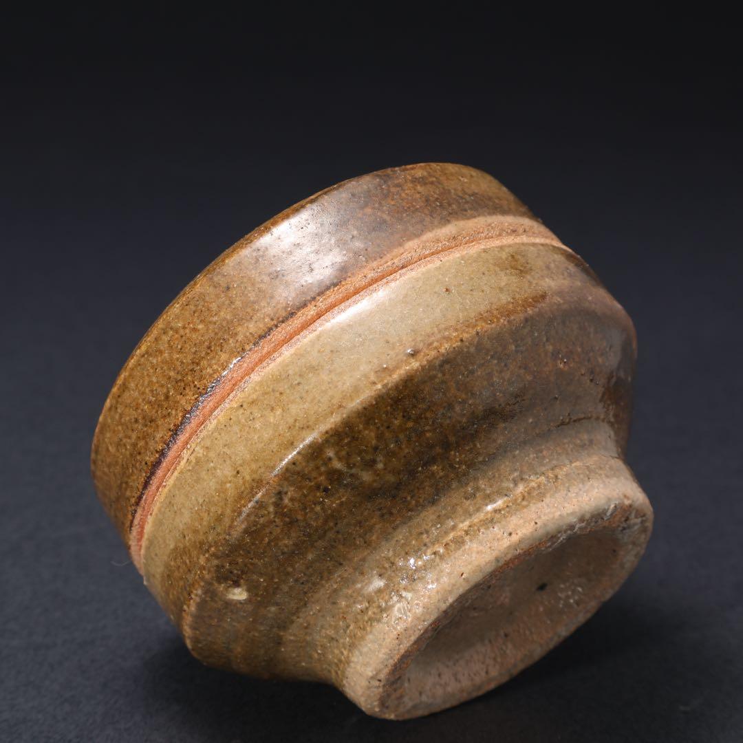 浜田庄司　鉄絵とうきび文合子　人間国宝　香合　R1613K2