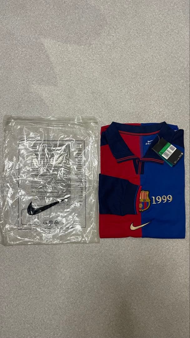 Nike FCバルセロナ 長袖ポロシャツ XLレプリカ