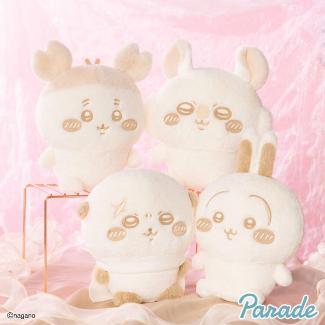 ちいかわ ぬいぱれっと ミルクいろ マスコット ぬいぐるみ② 全種コンプリート