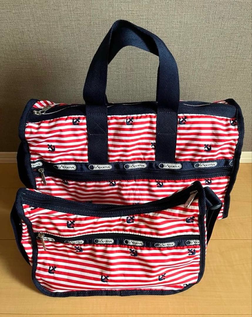 大幅値下げ【美品】レア レスポートサック アンカーズアウェイ セットミニポーチ付