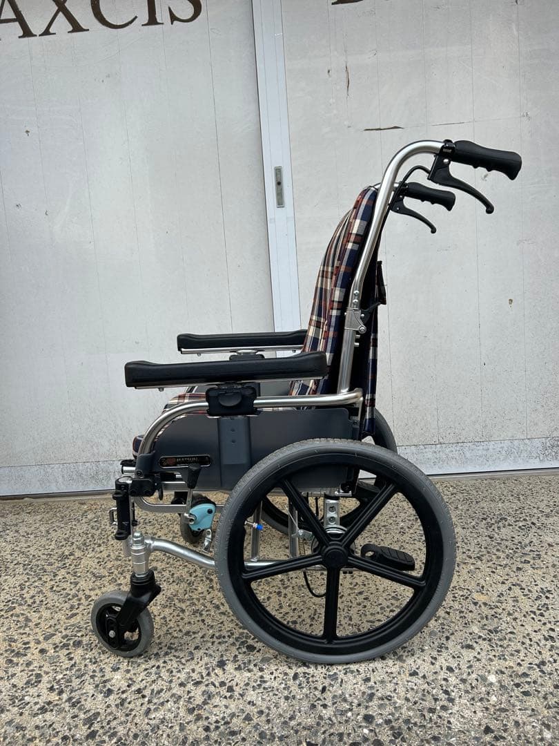松永製作所　車椅子　コンパクトセミモジュールタイプ　介助型　中古