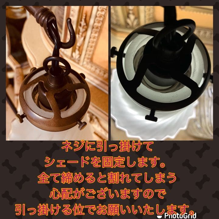 アンティーク調　スタンドライト ランプ 百合の花　ロココ　大人っぽい　オシャレ