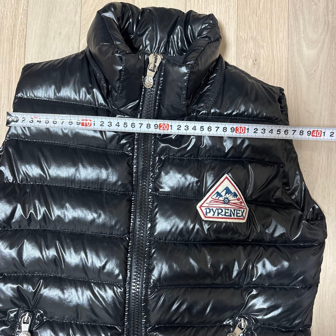 PYRENEX ブラックダウンベスト