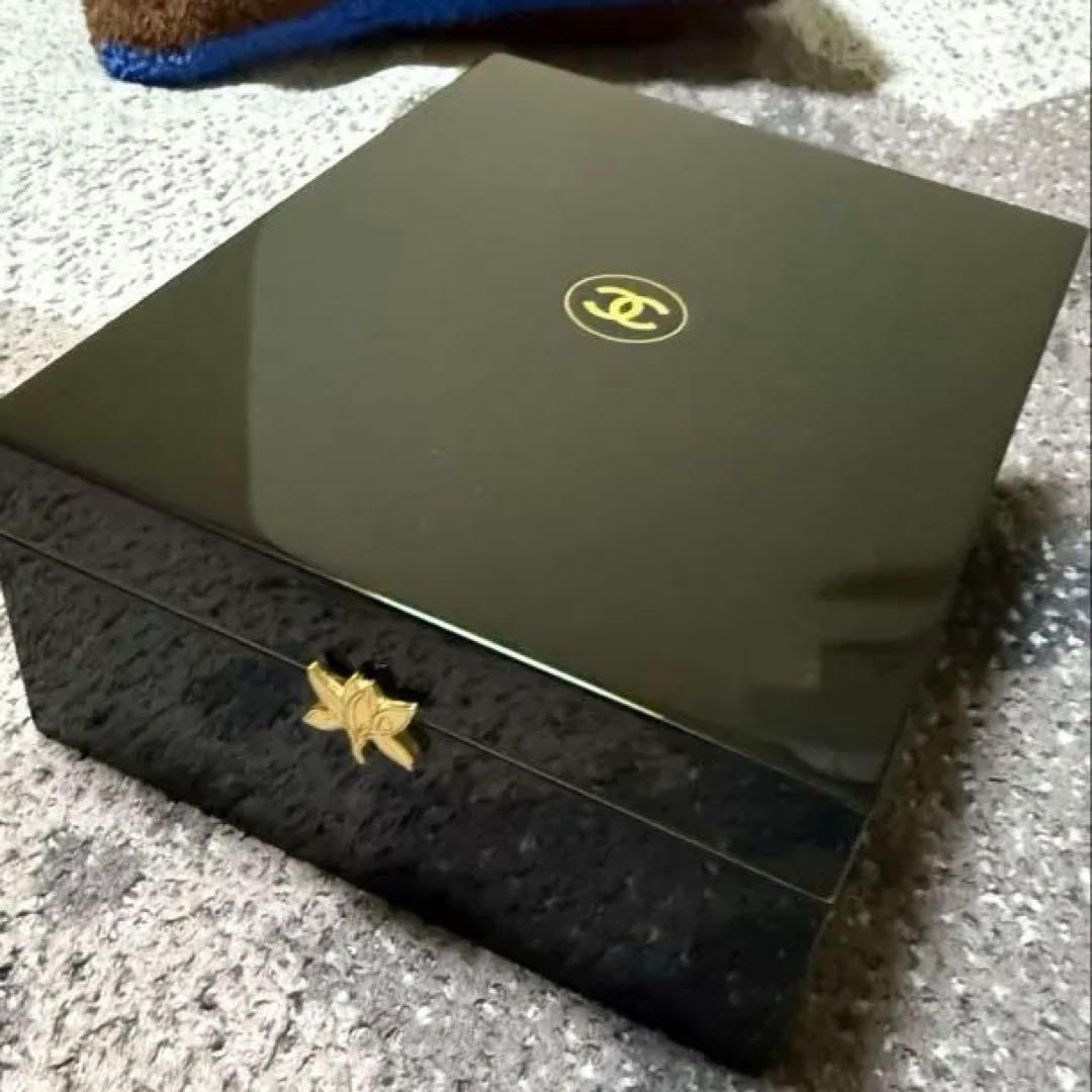 CHANELブラック 小物入れ　サブリマージュ　ケース