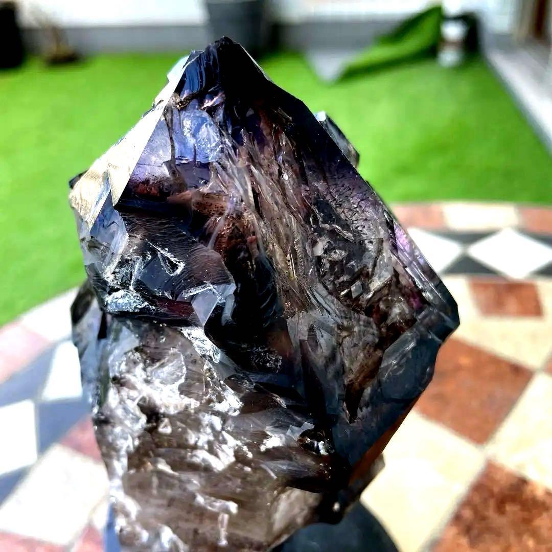スーパーセブン　エレスチャルアメジスト　原石　水晶　天然石　パワーストーン