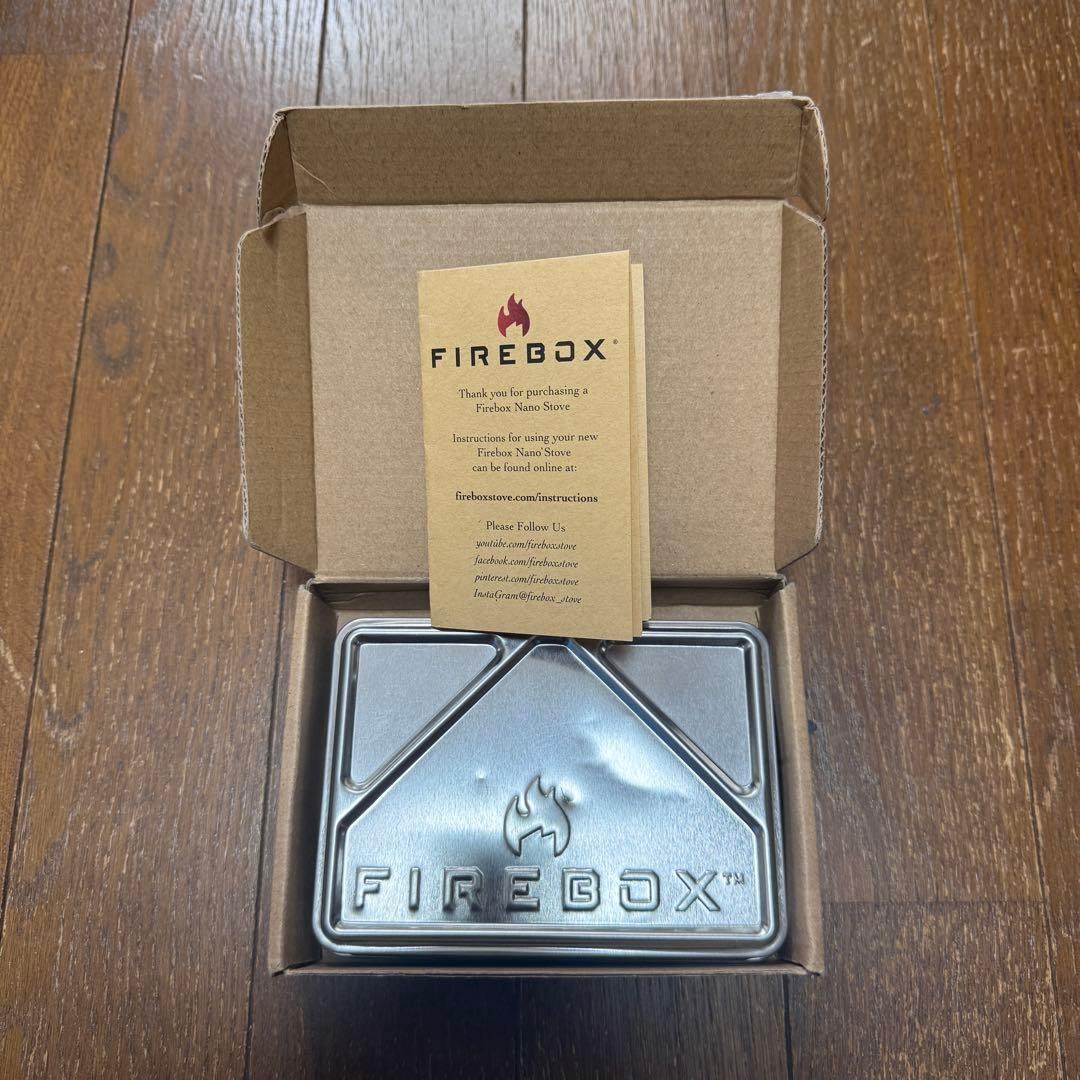 FIREBOX nano Stove ファイヤーボックス ナノストーブ チタン