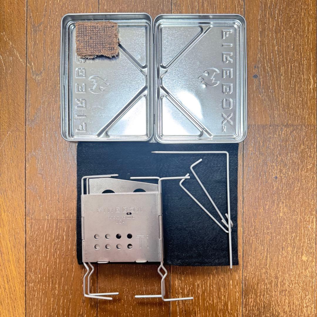 FIREBOX nano Stove ファイヤーボックス ナノストーブ チタン
