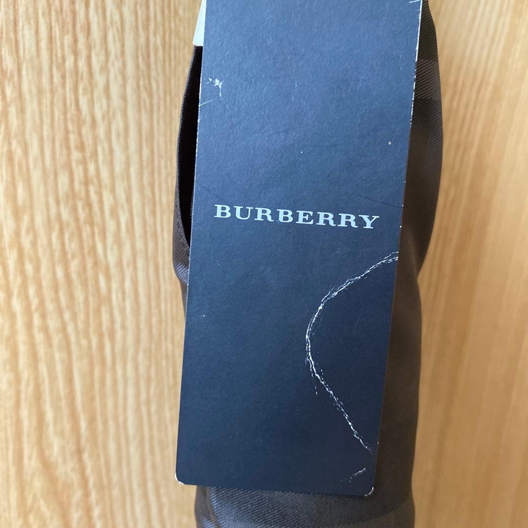 Burberry紳士長傘(未使用タグ付き)