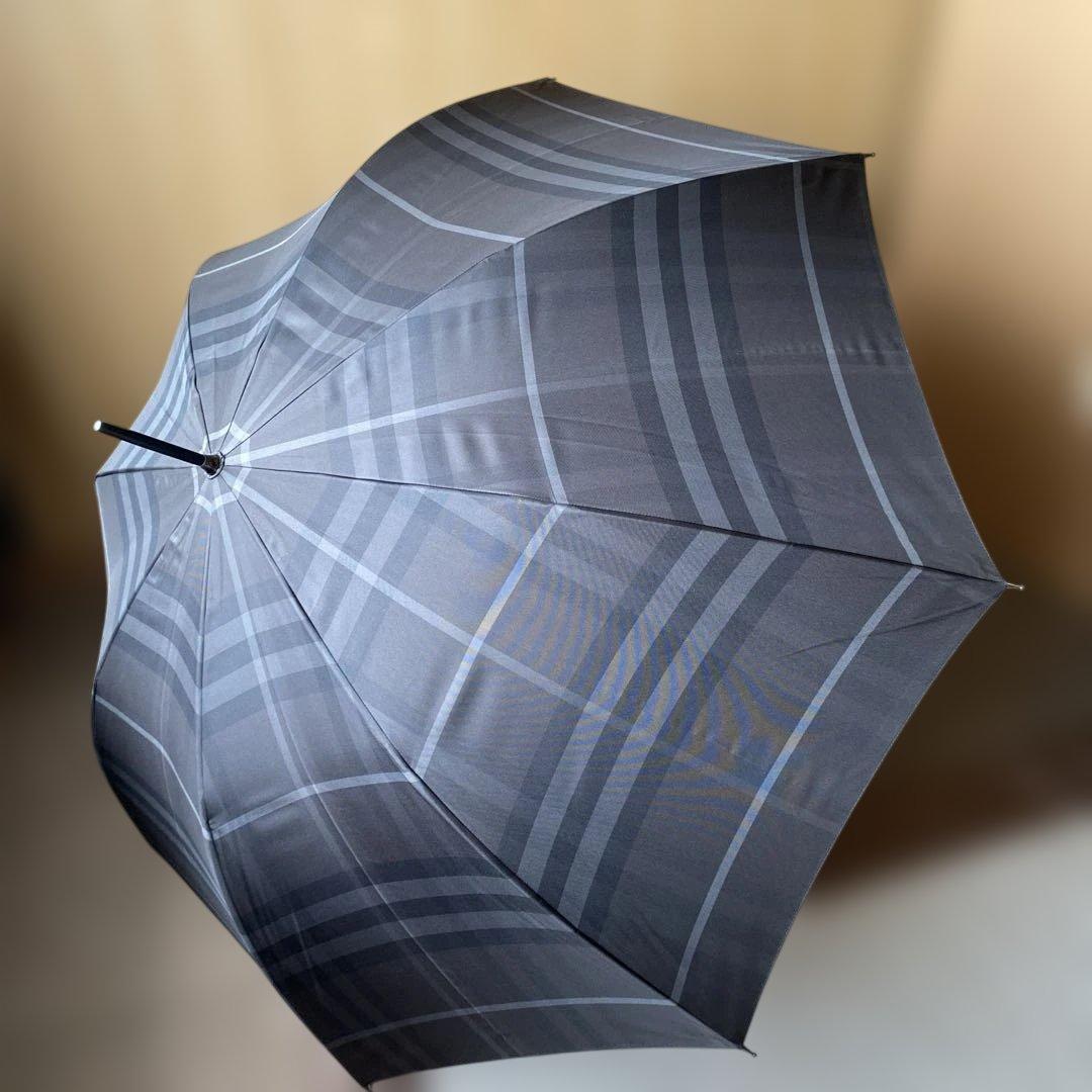 Burberry紳士長傘(未使用タグ付き)